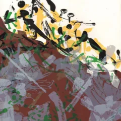 Riopelle Lithograph DM02171 Derriere le Miroir 1968