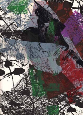 Riopelle Lithograph DM03171, Derriere le Miroir 1968