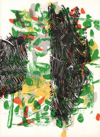 Riopelle Original Lithograph DM05171, Derriere le Miroir