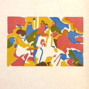 Wassily Kandinsky Woodcut Klange 1, XX siecle 1975