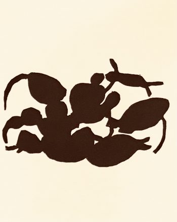 Jean Arp Woodcut untitled B6