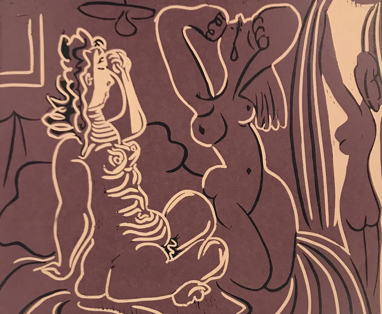 Picasso Linocut Three Women XX Siecle 1978