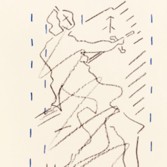 Pierre Buraglio Lithograph N10-1, Ruben 1988