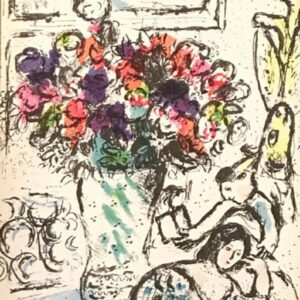 Chagall Original Lithograph vol 4, Frontispiece 1974
