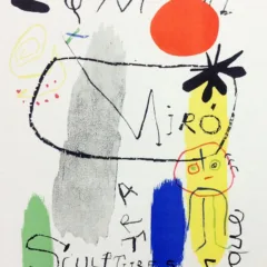 Miro Lithograph 50 Art Graphique Art in Posters
