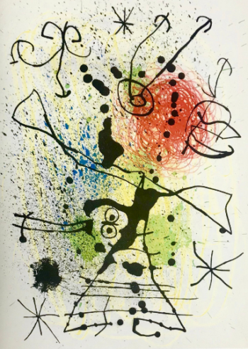 Joan Miro lithograph DM02155