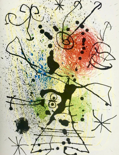 Joan Miro lithograph DM02155