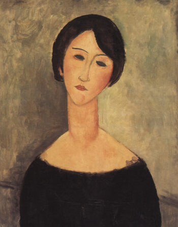 Modigliani Portrait of Mme zborowska, Ltd Edition