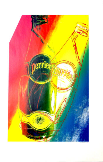 Andy Warhol Perrier 7, Pop art print 1999