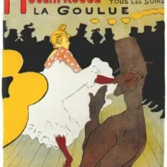 Lautrec Lithograh 1 La Goulue Mourlot 1966