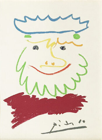 Picasso lithograph from stories without love
