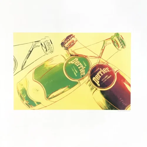 Andy Warhol Perrier 10, Pop art print 1999