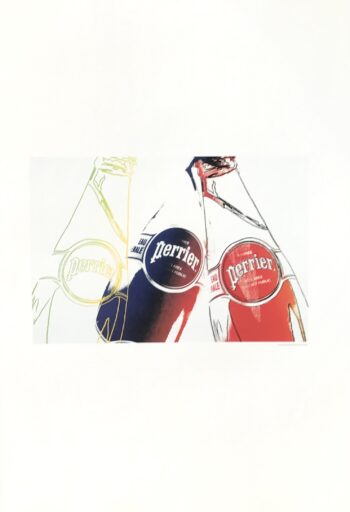 Andy Warhol Perrier 11, Pop art print 1999