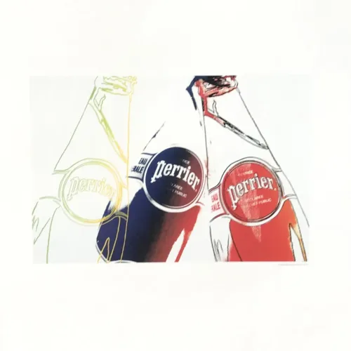 Andy Warhol Perrier 11, Pop art print 1999