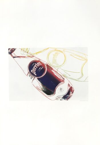 Andy Warhol Perrier 13, Pop art print 1999