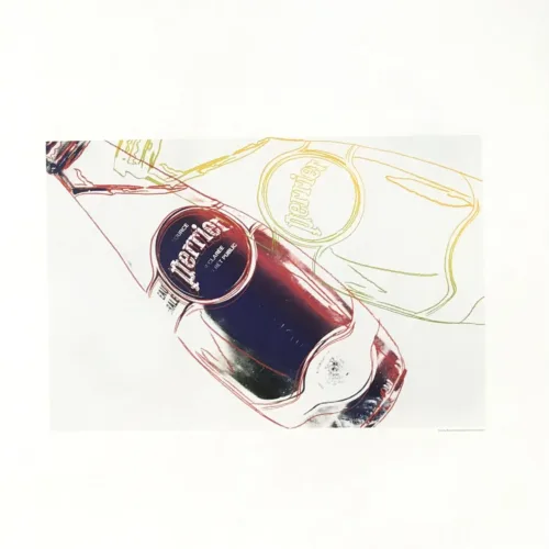 Andy Warhol Perrier 13, Pop art print 1999