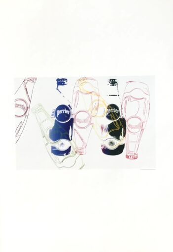 Andy Warhol Perrier 14, Pop art print 1999