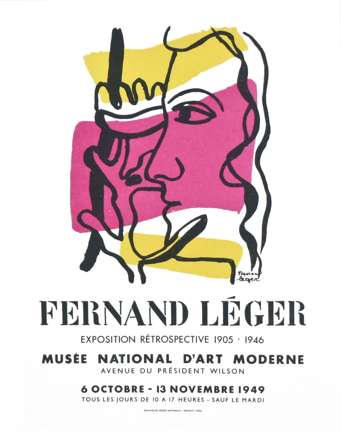Fernand Leger Lithograph Musee National