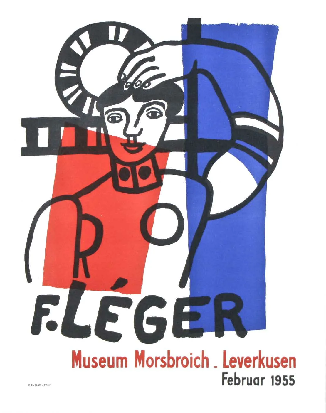 Fernand leger lithograph Museum Morsbrich