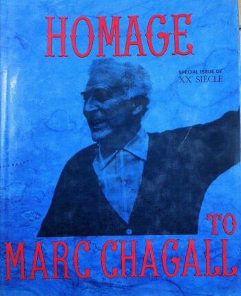 Book 1969 Homage to Chagall with lithograph