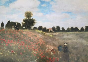 Claude Monet poster Coquelicot environs d'Argenteuil