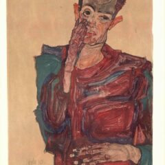 Egon Schiele Self portrait