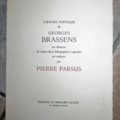 Suite of 15 Original Lithographs by Pierre Parsus 1974 Mourlot