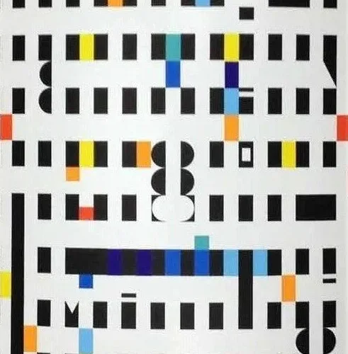 Yaacov Agam Original Serigraph 2, XX siecle 1971
