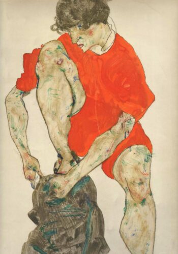 Large collection of Egon Schiele