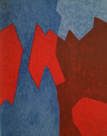 Serge Poliakoff Original Lithograph, XXe siecle 1968