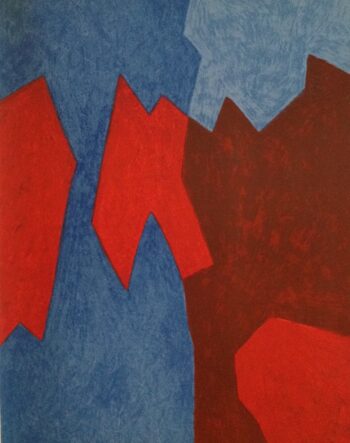 Serge Poliakoff Original Lithograph, XXe siecle 1968