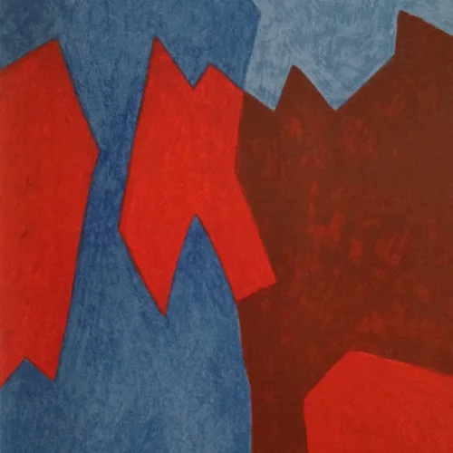 Serge Poliakoff Original Lithograph, XXe siecle 1968