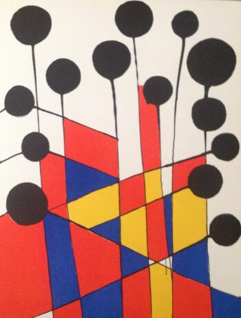 Calder Original lithograph XX siecle 1971