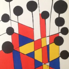 Calder Original lithograph XX siecle 1971