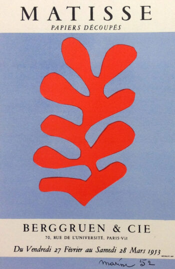 Matisse Lithograph 47 Papiers decoupes 1959 Mourlot