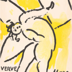 1956 Verve Chagall Original Lithograph Genesis