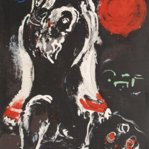 1956 Verve Chagall Original Lithograph Isaiah