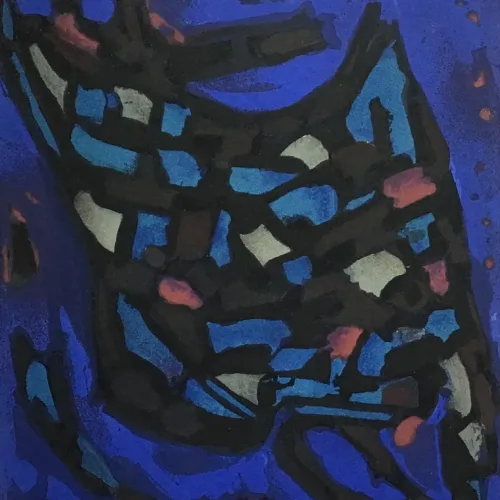 1964 Alfred Manessier Original Lithograph Composition