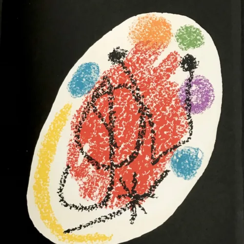 Joan Miro Original Lithograph 2, XX Siele 1968
