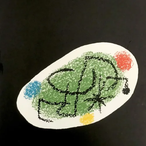 Joan Miro Original Lithograph 3, XX Siele 1968