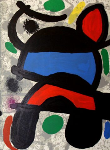 Joan Miro Lithograph "DM06186" Derriere le miroir