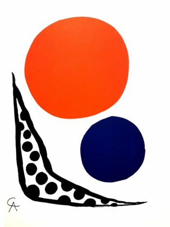 Alexander Calder Original lithograph Composition 1966