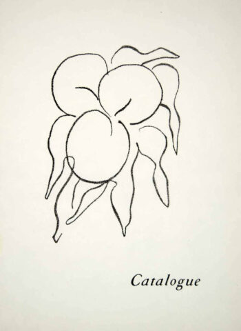 Henri Matisse Original lithograph Fruits 1966