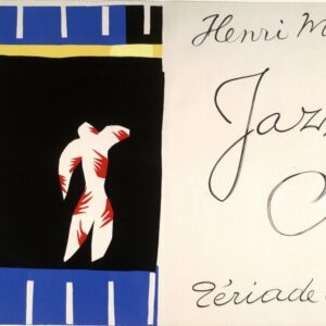 Artist: Henri Matisse Country: France Title: Matisse Jazz The down Medium: Lithograph Paper size: 115 x 22.5 inch Printed: in Italyon Polyedra Rives Publisher: Thame & Hudson 2013 Condition: Fine