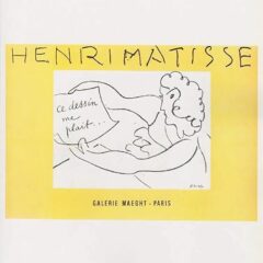Matisse Lithograph 38 ,Exposition de dessins 1969