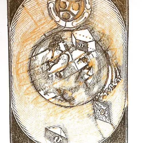 Max Ernst Original Lithograph 1970 FrontispiEce