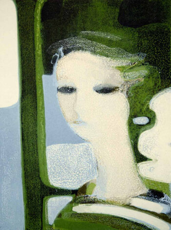 Andre Minaux, Original lithograph Sandra 1966