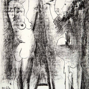 Pablo Picasso Original lithograph Le Peintre et son Modele