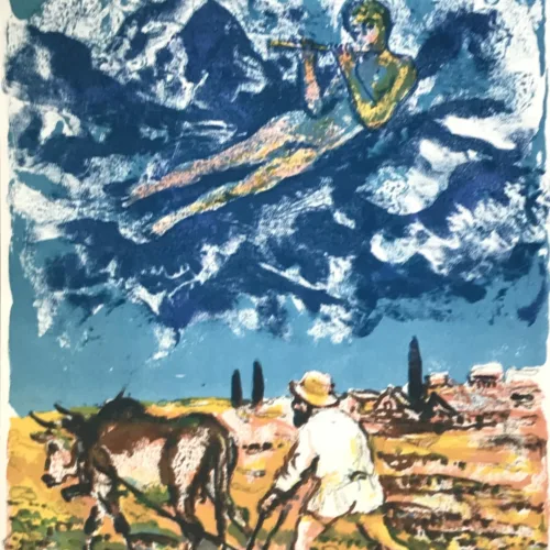 1969 Walter Spitzer Original Lithograph V1-12 Mourlot