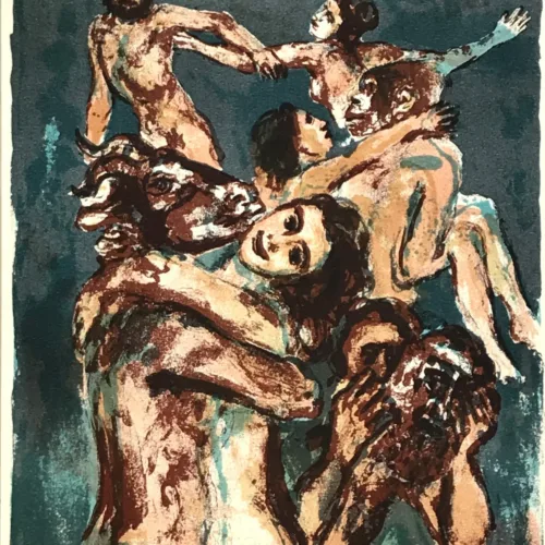 1969 Walter Spitzer Original Lithograph V1-3 Mourlot